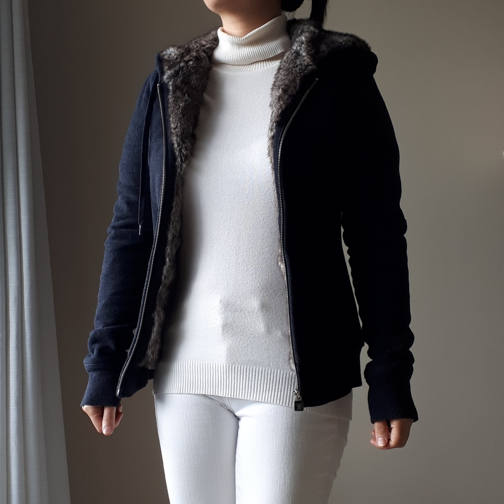 TNA Fur Lined Hoodie